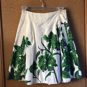 Anthropologie Nathalie Lete Paris skirt with bead work.